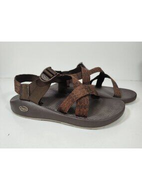 Chaco Z Cloud Mens Size 11 Brown Strappy Hiking Sport Sandals J103837